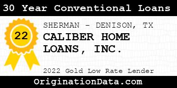 CALIBER HOME LOANS 30 Year Conventional Loans gold