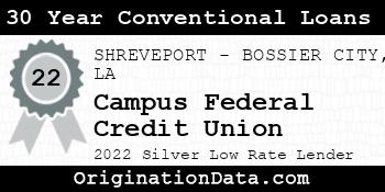 Campus Federal Credit Union 30 Year Conventional Loans silver