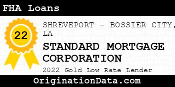 STANDARD MORTGAGE CORPORATION FHA Loans gold