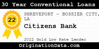Citizens Bank 30 Year Conventional Loans gold