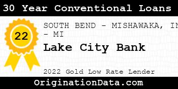 Lake City Bank 30 Year Conventional Loans gold