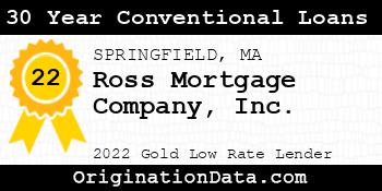 Ross Mortgage Company 30 Year Conventional Loans gold