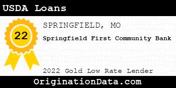 Springfield First Community Bank USDA Loans gold