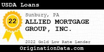 ALLIED MORTGAGE GROUP USDA Loans gold