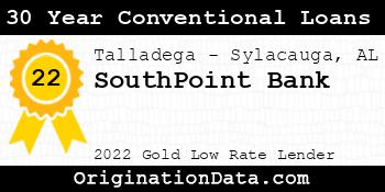 SouthPoint Bank 30 Year Conventional Loans gold