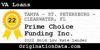 Prime Choice Funding VA Loans gold