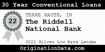 The Riddell National Bank 30 Year Conventional Loans silver