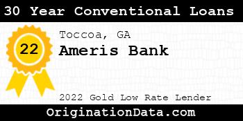 Ameris Bank 30 Year Conventional Loans gold