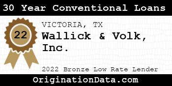 Wallick & Volk 30 Year Conventional Loans bronze