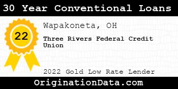 Three Rivers Federal Credit Union 30 Year Conventional Loans gold