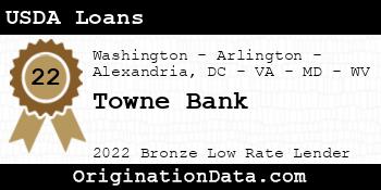 Towne Bank USDA Loans bronze