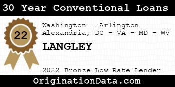 LANGLEY 30 Year Conventional Loans bronze