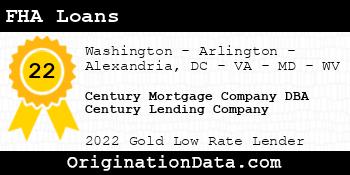 Century Mortgage Company DBA Century Lending Company FHA Loans gold