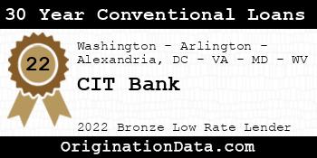 CIT Bank 30 Year Conventional Loans bronze