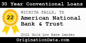 American National Bank & Trust 30 Year Conventional Loans gold