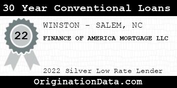 FINANCE OF AMERICA MORTGAGE 30 Year Conventional Loans silver