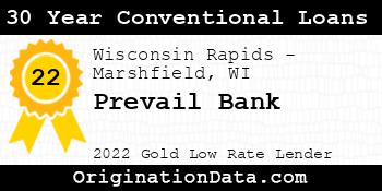 Prevail Bank 30 Year Conventional Loans gold