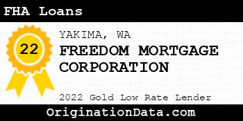 FREEDOM MORTGAGE CORPORATION FHA Loans gold