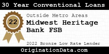 Midwest Heritage Bank FSB 30 Year Conventional Loans bronze