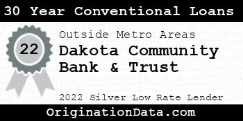 Dakota Community Bank & Trust 30 Year Conventional Loans silver