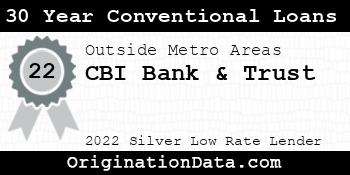 CBI Bank & Trust 30 Year Conventional Loans silver