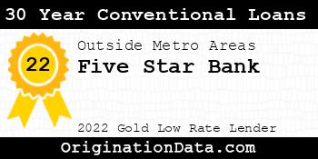 Five Star Bank 30 Year Conventional Loans gold