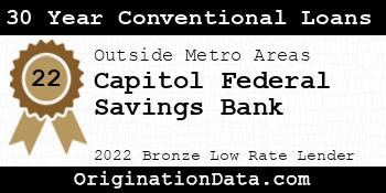Capitol Federal Savings Bank 30 Year Conventional Loans bronze