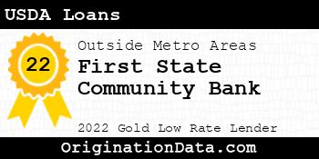 First State Community Bank USDA Loans gold