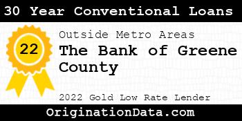 The Bank of Greene County 30 Year Conventional Loans gold