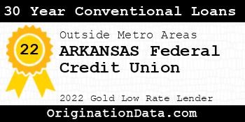 ARKANSAS Federal Credit Union 30 Year Conventional Loans gold
