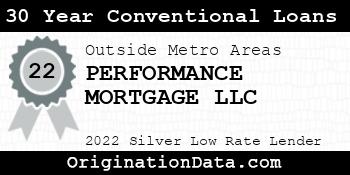 PERFORMANCE MORTGAGE 30 Year Conventional Loans silver
