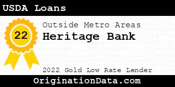 Heritage Bank USDA Loans gold