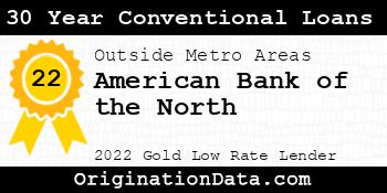 American Bank of the North 30 Year Conventional Loans gold