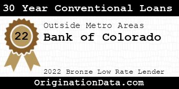 Bank of Colorado 30 Year Conventional Loans bronze