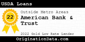 American Bank & Trust USDA Loans gold