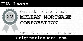 MCLEAN MORTGAGE CORPORATION FHA Loans silver