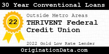 THRIVENT Federal Credit Union 30 Year Conventional Loans gold