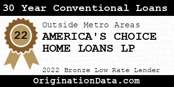 AMERICA'S CHOICE HOME LOANS LP 30 Year Conventional Loans bronze