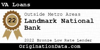 Landmark National Bank VA Loans bronze