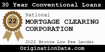 MORTGAGE CLEARING CORPORATION 30 Year Conventional Loans bronze