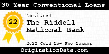 The Riddell National Bank 30 Year Conventional Loans gold