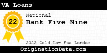 Bank Five Nine VA Loans gold