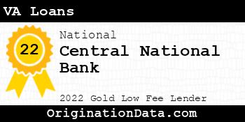 Central National Bank VA Loans gold