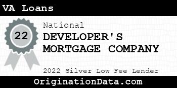 DEVELOPER'S MORTGAGE COMPANY VA Loans silver