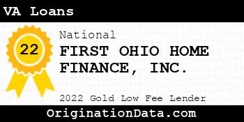 FIRST OHIO HOME FINANCE VA Loans gold