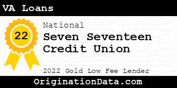 Seven Seventeen Credit Union VA Loans gold