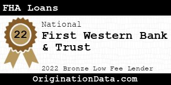 First Western Bank & Trust FHA Loans bronze