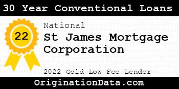 St James Mortgage Corporation 30 Year Conventional Loans gold