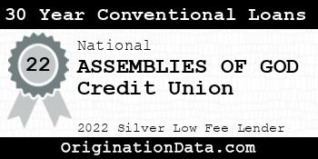 ASSEMBLIES OF GOD Credit Union 30 Year Conventional Loans silver