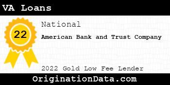 American Bank and Trust Company VA Loans gold